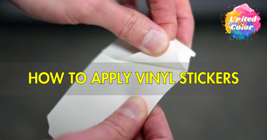 How to Apply Vinyl Stickers